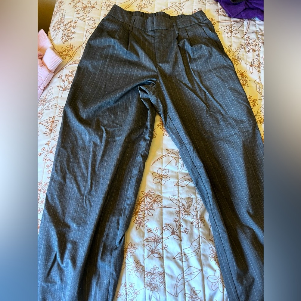 a new day Charcoal Pinstripe Pants